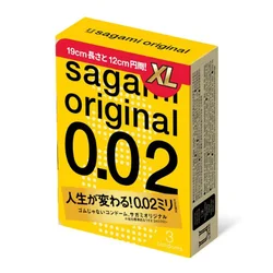 Sagami Original 0.02 XL 3 pack