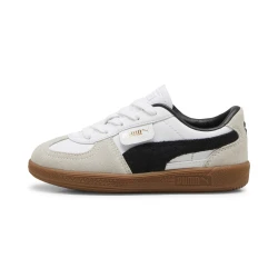 Puma Palermo Leather Sneakers Kids, White, Size 27, Shoes