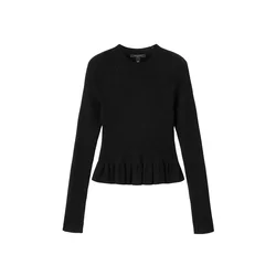AllSaints Pulover Jas črna