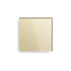 Exeshop Wi-Fi pametni prekidač 4G TUYA Zlatni (WIFI TOUCH SWITCH)