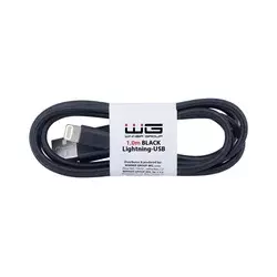 Winner Group - USB kabl Lightning / USB-A 1m crne boje
