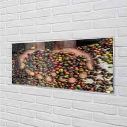 tulup.si Steklena slika Začimbe 140x70 cm 4 obešalnika