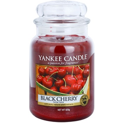 Yankee Candle Black Cherry dišeča sveča  623 g Classic velika