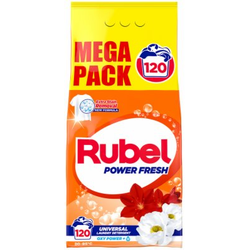 DETERDŽENT ZA VEŠ POWER FRESH 120PR RUBEL 9KG