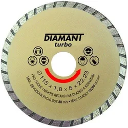 KOSA TRADE Dijamantska rezna ploča TURBO fi115