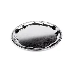APS Servirni pladenj / 35cm / srebrn / Party