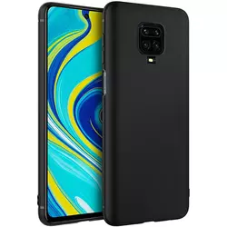 Silikonska maska Xiaomi Redmi Note 9 Pro MATT - crna