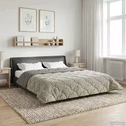 Zimska pokrivača Šonerisan Svjetlosiva 200 x 200 cm
