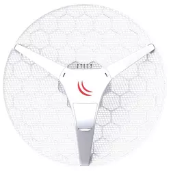 MikroTik LHG 5 with 24.5dBi 5GHz antenna, Dual Chain 802.11an wireless, 600MHz CPU, 64MB RAM, 1x LAN, POE, PSU, RouterOS L3 (RBLHG-5nD)