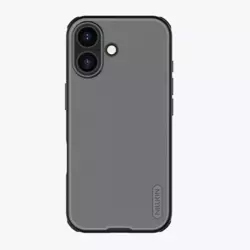 Maska Nillkin Super Frosted Shield Pro za iPhone 17 (bez otvora za logo) transparent crna