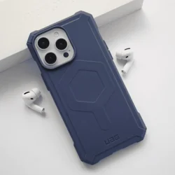 Maska za telefon UAG Monarch Kevlar za iPhone 15 Pro, Crna