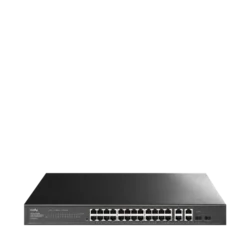 Svič 10/100/1000 26-port Cudy GS1028ES2 Light Managed PoE+ sa 2x combo porta