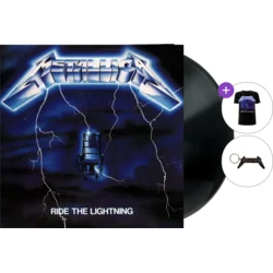 Metallica Majica - Ride The Lightning (LP) SET Black XL