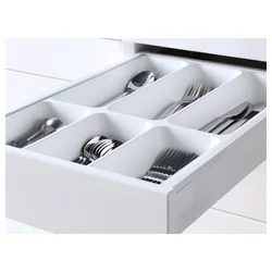 METOD / MAXIMERA Pod.ormar.4fronta/2donj/3sred.fioke, bela/Ringhult bela, 40x60 cm
