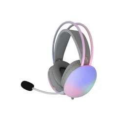 White Shark GH-2342 Firefly Gaming slušalice sa mikrofonom, 3.5mm, Sivo šarene
