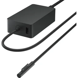 Microsoft ov 65W napajalnik za Surface Pro/Book z EU kablom, W8Y-00002