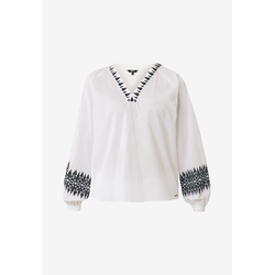 Mexx Ženska bluza sa vezom, Bela