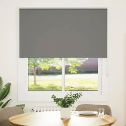 Rolo zavjesa Blackout siva 130x130 cm Širina tkanine 126,6 cm