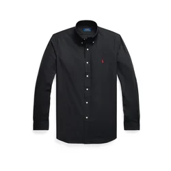 Polo Ralph Lauren Srajca 710928255006 Črna Custom Fit