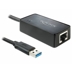 adapter DELOCK, USB 3.0 (M) na RJ45 (Ž), G-LAN, 30cm