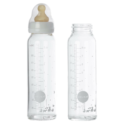 Hevea staklena flašica za bebe 2 kom 240ml/8oz (3-24 mes)