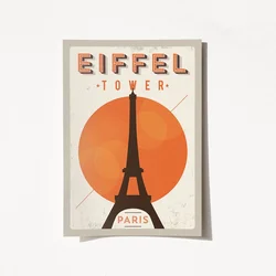 Wallity Poster Eiffel Paris-1949, 29,7x42 cm
