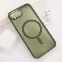 Maska Mag Case Candy Shield za iPhone 16e/ 17e tamno zelena