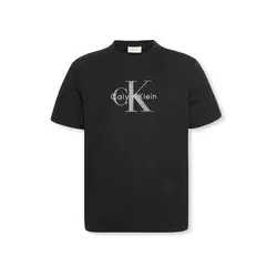 Calvin Klein Jeans  SS HERO MONOLOGO TEE 20S  Črna