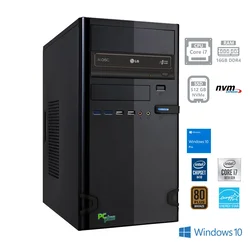 PCPLUS računalnik e-office (Core i7, 16GB, 512GB SSD, Win 10 Pro)