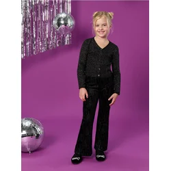 Sinsay - Flare pantalone - crno