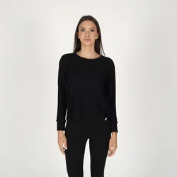 Rang Ženska majica dugih rukava Lucia, Crna