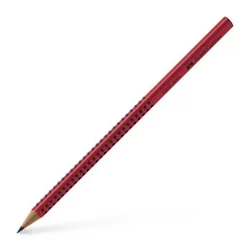 Grafitna olovka Grip Faber-Castell crvena B