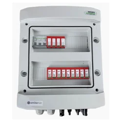 DCAC switchgear // IP65, SPD DC Noark 1000V type 1+2, 3 x PV string, 3 x MPPT // SPD AC Noark type 1+2, 50A 3-F