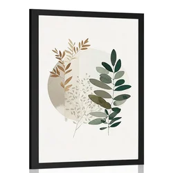 Plakat boho rastline - 60x90 no frame
