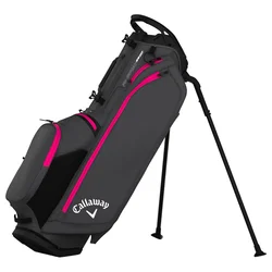 Golf stand bag Callaway Fairway C HD Charcoal/Pink