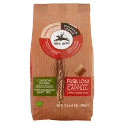 Alce Nero Makaron Fusilli S. Cappelli 500g -