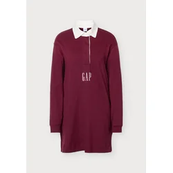 GAP Obleka burgund/bela