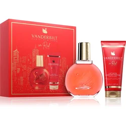 Womens Perfume Set Vanderbilt IN RED 2 Pieces