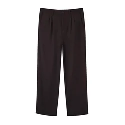Trendyol muške pantalone Tmnss26Pl00027, braon/braon