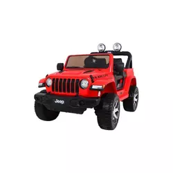 Auto na akumulator Jeep Wrangler Rubicon – crveni