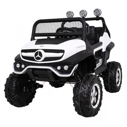 Licencirani auto na akumultor Mercedes BENZ UNIMOG S - bijeli