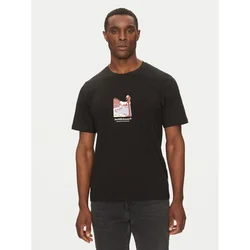 Jack & Jones Majica Split Graphic 12273000 Črna Regular Fit