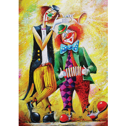Art puzzle - Puzzle Glasbeni klovni 260 kosov