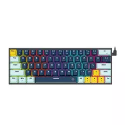 FANTECH Mehanička tastatura Gaming MK874 RGB Atom 63 Navy (Crveni switch)