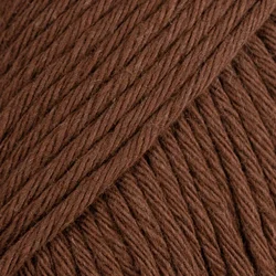 Drops Paris Uni Colour 44 Brown Pletilna preja