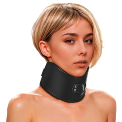 Master Series Hard Stance Padded Locking Posture Collar Black