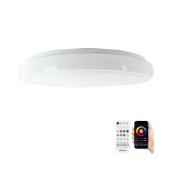 Aigostar - LED RGBW prigušiva plafonska lampa LED/36W/230V + daljinski upravljač
