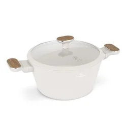 Berlinger Haus Šerpa sa poklopcem Sahara Nordic Collection BH-8320, 24cm, Krem