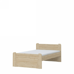 JELA Krevet KR120 - kolekcija Kiki - Bukva - 125x80x205 cm