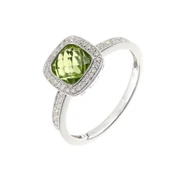 DIAMANT LETERNEL Prstan srebrna